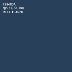#29405A - Blue Dianne Color Image